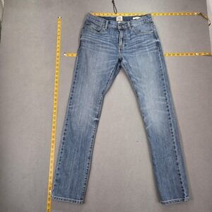 Flint And Tinder Jeans Mens 31x30 Blue Slim Fit Tapered Denim Casual Pants
